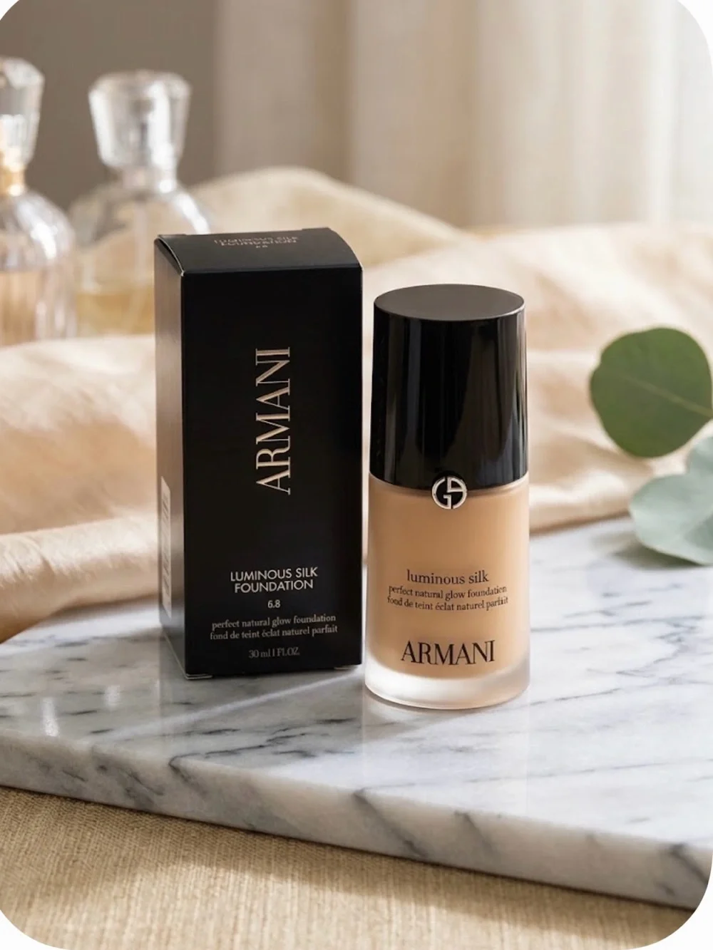 Giorgio Armani Luminous Silk Foundation.